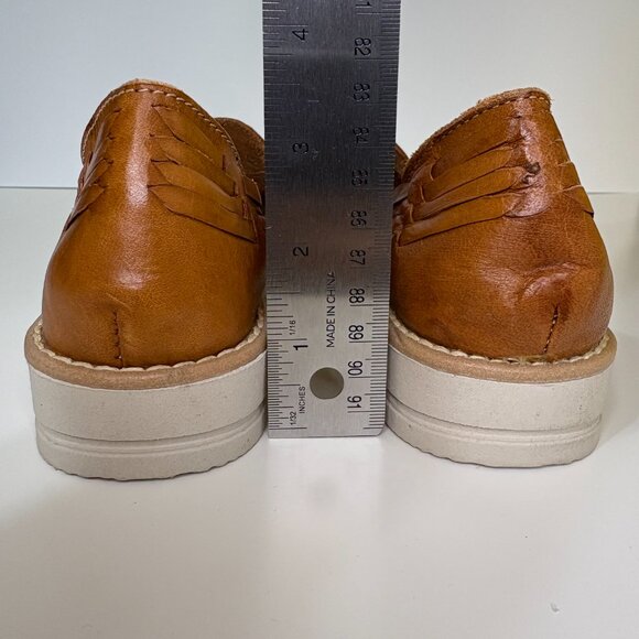 Cacahi's Mexican Huarache‎ Slip On Sandals Sz 7 Tan & Floral Beach Culture Boho - Picture 9 of 9